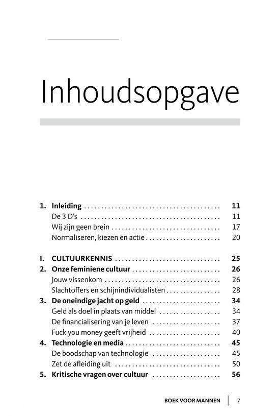 Boek voor mannen