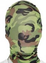 "Morphsuits™-camouflagemasker - Verkleedmasker - One size"