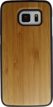 Samsung Galaxy S7 Edge hoesje met bamboe houten achterkant