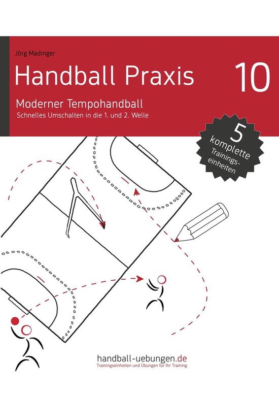 Handball Praxis 10 – Moderner Tempohandball - cover