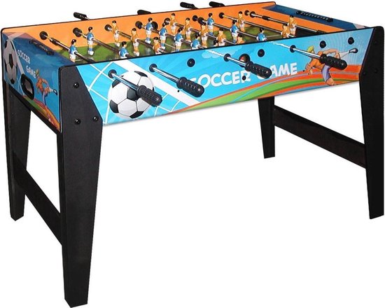 Garlando F-Zero Soccer Game - Voetbaltafel - Kickertafel - voor Kinderen - inclusief 2 voetballetjes