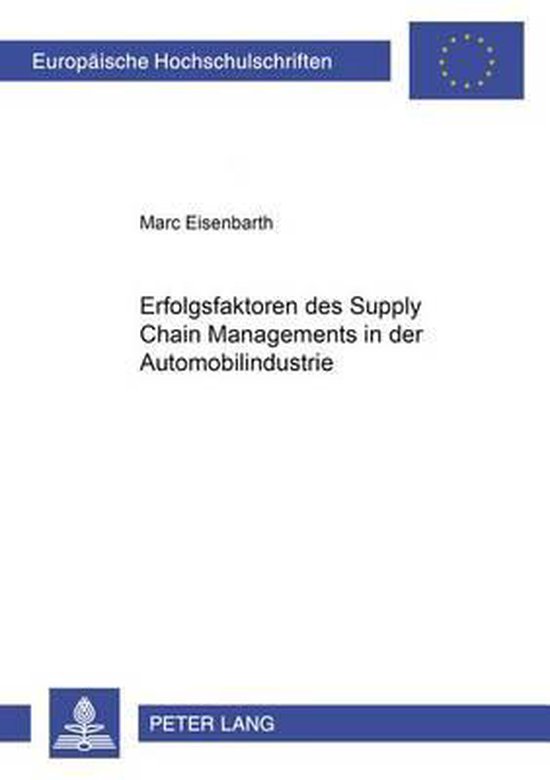 Europaeische Hochschulschriften / European University Studie ... - cover