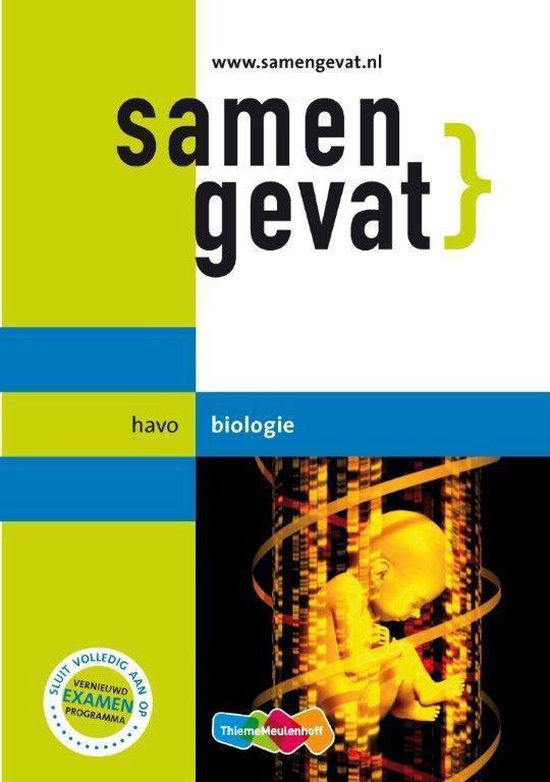 Boek cover Samengevat - Biologie Havo van E.J. van der Schoot