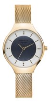 Orphelia Swirl OF714804 Horloge - Staal - Goudkleurig - Ø 34 mm