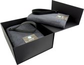 NOOBLU - geschenkset 4-delig - SLING & SPA - zwart / grijs