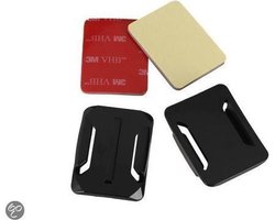 2x Curved Surface Helm Mount met 3M Sticker voor GoPro