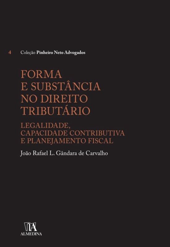 Pinheiro Neto - Forma e Substância no Direito Tributário - cover