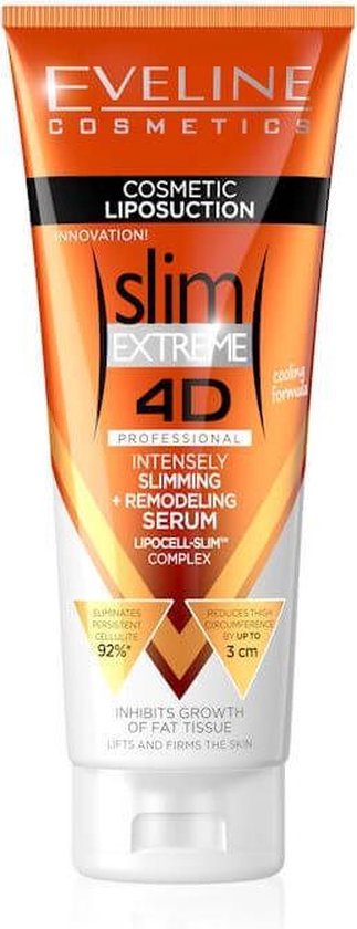 Eveline Cosmetics Slim Extreme 4d Liposuction Intensely Slimming Plus Remodeling Serum Bol