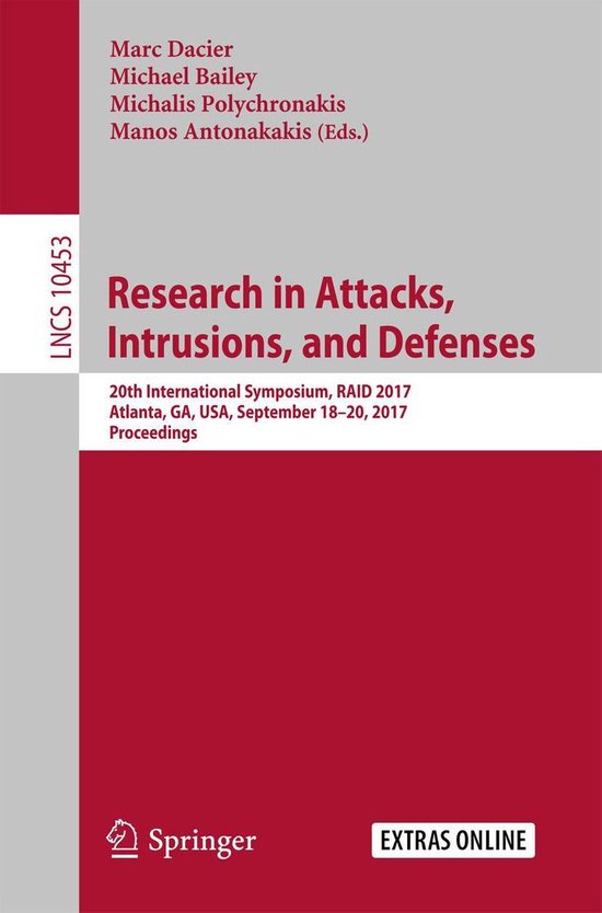 Lecture Notes in Computer Science 10453 - Research in Attacks ...