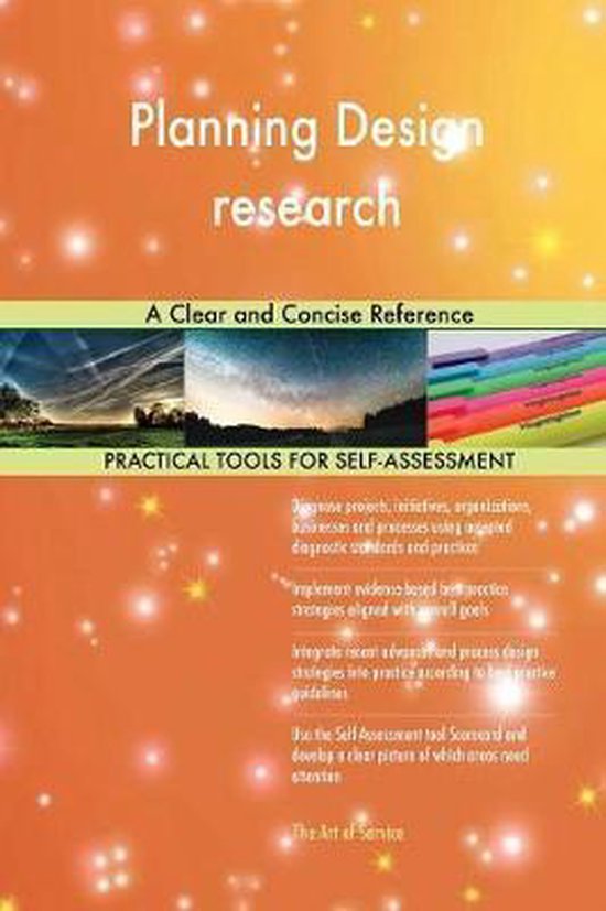Planning Design research A Clear and Concise Reference 9780655526094