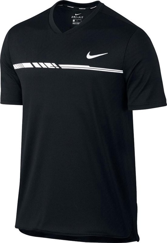 Nike Court Challenger Top - Shirts - zwart - XS | bol.com