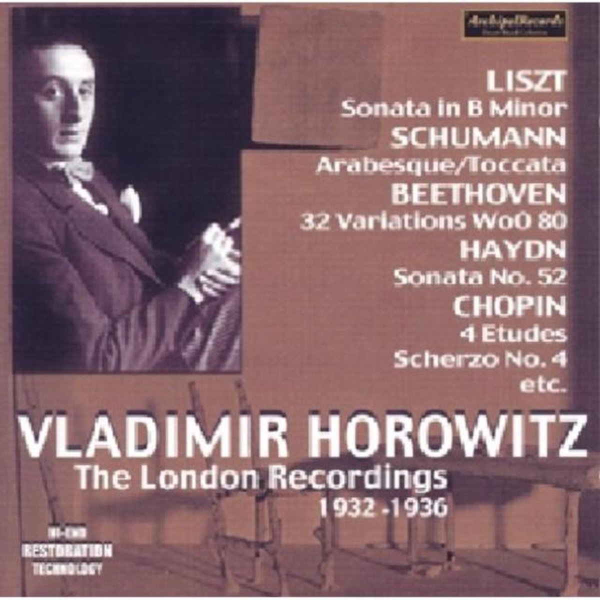 Vladimir Horowitz- The London Recordings 1932-36