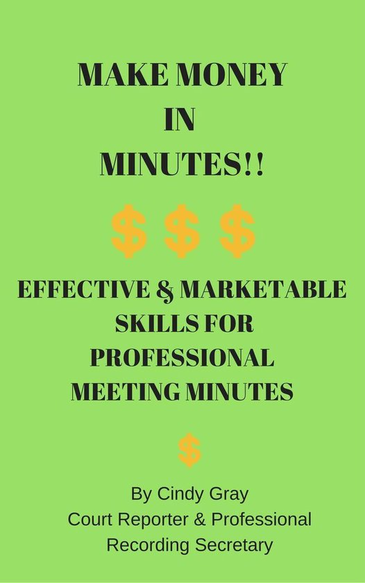 Make Money in Minutes - cover