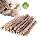 20 Stuks Matatabi Stokjes / Kattensnacks Kattenkruid Kauwstokjes Sticks Gebitsverzorging / 100% Natuurlijk / Catnip Effect / Katten Speelgoed