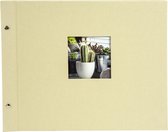 GOLDBUCH GOL-28524 Schroefalbum BELLA VISTA licht groen 39x31cm (zwarte bladen)