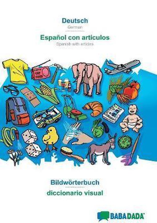 Deutsch - Español con articulos, Bildwörterbuch - cover
