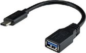 MCL USB31-CM/AFCE USB-kabel 0,17 m USB C USB A Zwart