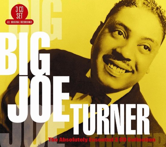 Albumhoes Big Joe Turner met 3 CD set en tekst "ALL ORIGINAL RECORDINGS".