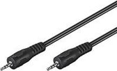 Goobay AVK 119-1000 Q 10.0m audio kabel 10 m 3.5mm Zwart