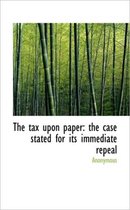 The Tax Upon Paper