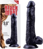 enorme dikke vette  zwarte vriend van 25 cmchisa black mont black veined dong  realistic didlo