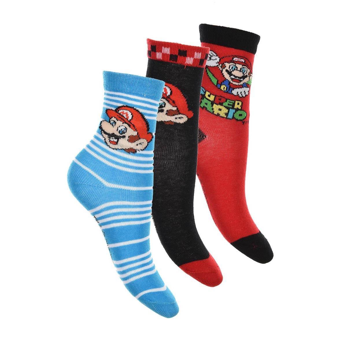 Overtreffen Vaccineren Assert Super Mario 3 paar sokken maat 31/34 | bol.com