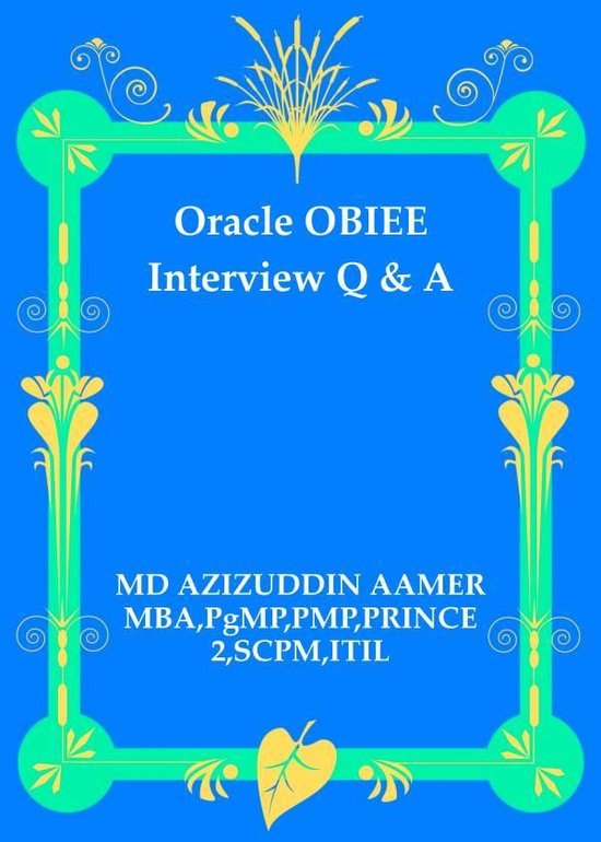 Oracle OBIEE Interview Q & A - cover