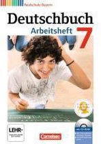 Deutschbuch 7. Jahrgangsstufe. Arbeitsheft mit Lösungen und Übungs-CD-ROM. Realschule Bayern