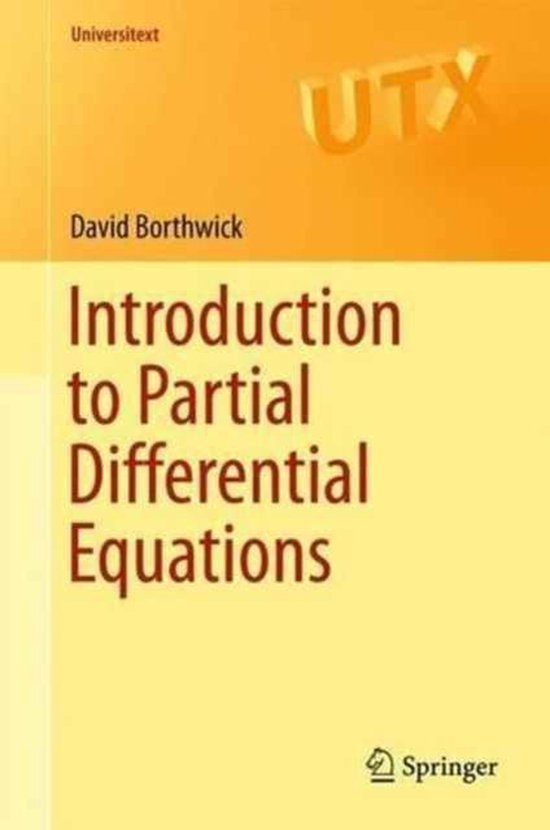 Introduction to Partial Differential Equations