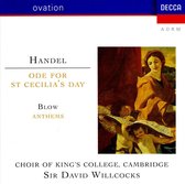 Handel: Ode for St. Cecilia's Day; John Blow: Anthems