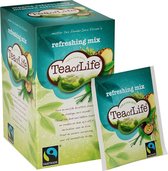 Tea of Life Fairtrade - Refreshing Mix- 80 zakjes