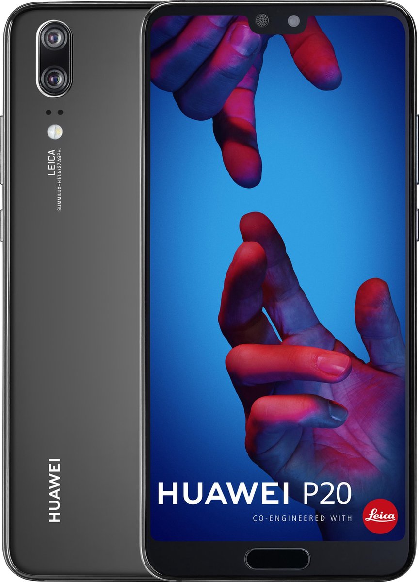 goochelaar Klik schrijven Huawei P20 - 128GB - Zwart | bol.com