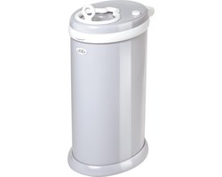 Product: Ubbi - Luieremmer - Grijs - Metaal - Geurloos - Geen navulcassettes nodig, van het merk 