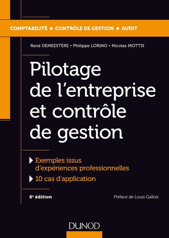 Gestion Master 1 Pilotage De Lentreprise Et Contrôle De Gestion 6e éd Ebook Bol 