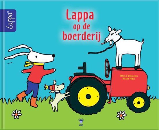 LAPPA® Kinderboeken 6 - Lappa op de boerderij - cover