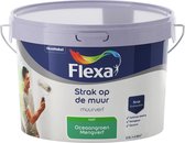 Flexa Strak op de muur Muurverf - Mat - 2,5 liter - Oceaangroen