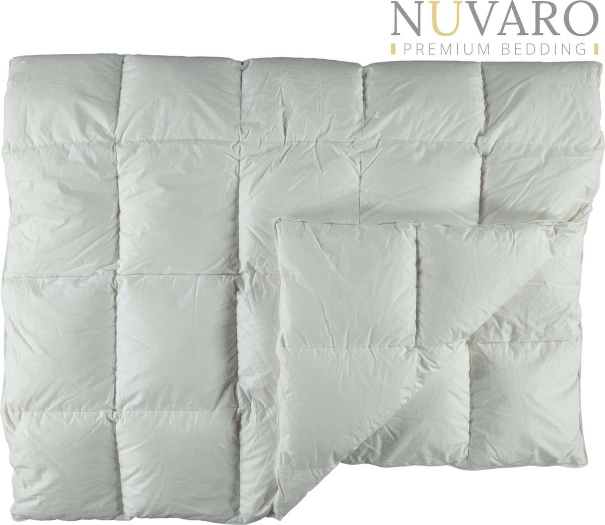 Nuvaro - Luxe Ganzendons Winterdekbed 240 x 220 cm - Lits-jumeaux