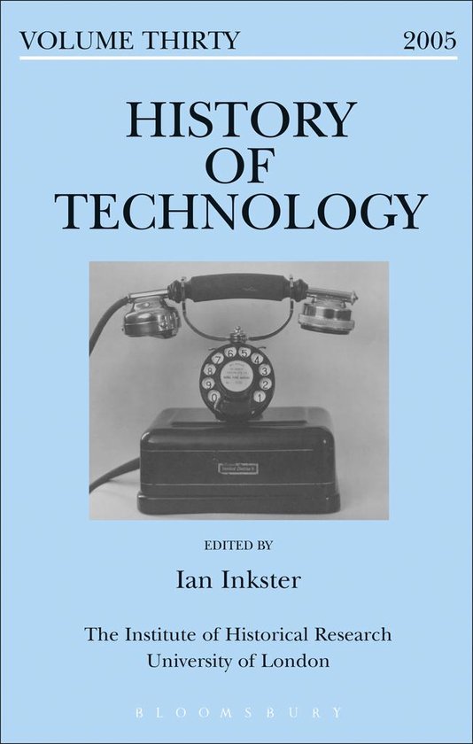 History of Technology - History of Technology Volume 30 - cover