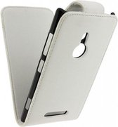 Xccess Leather Flip Case Nokia Lumia 925 White