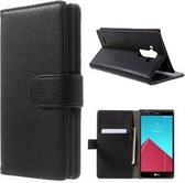 LG G4 Portemonnee Cover Case Zwart