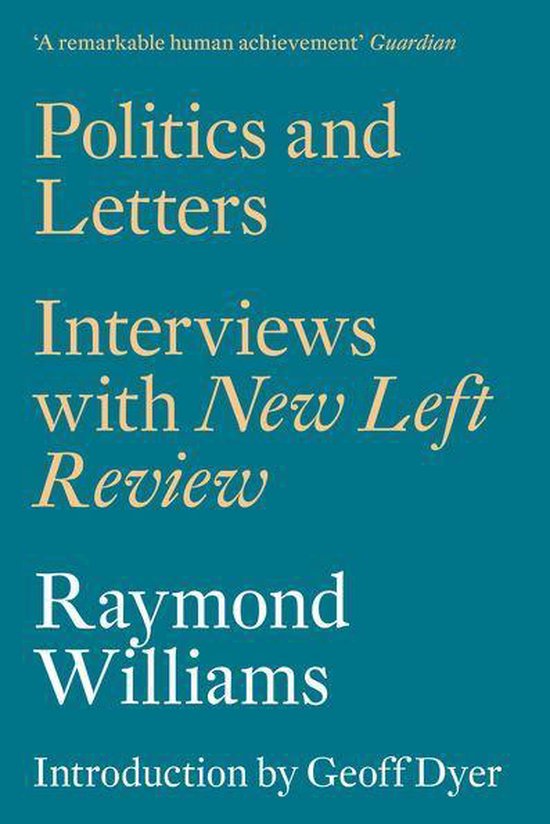 Politics and Letters - cover