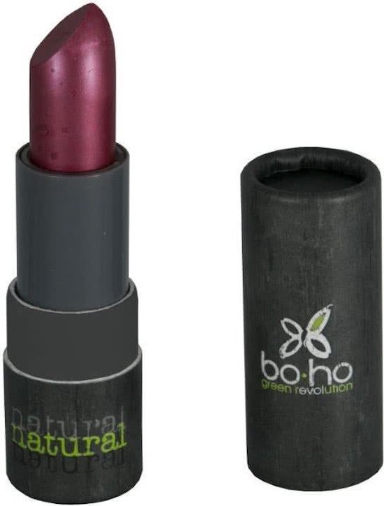 Boho Lipstick - Cassis - Glans Rood - 406 Vegan & Biologisch