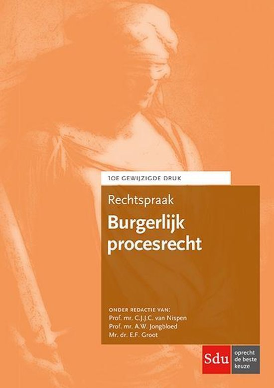 Rechtspraakreeks  -   Rechtspraak Burgerlijk procesrecht - cover