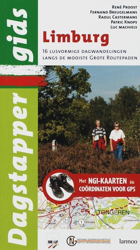 Cover van het boek 'Dagstappergids Limburg' van R. Proost