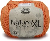 DMC Natura XL 10 Oranje. PAK MET 5 BOLLEN a 100 GRAM. KL.NUM. 37.