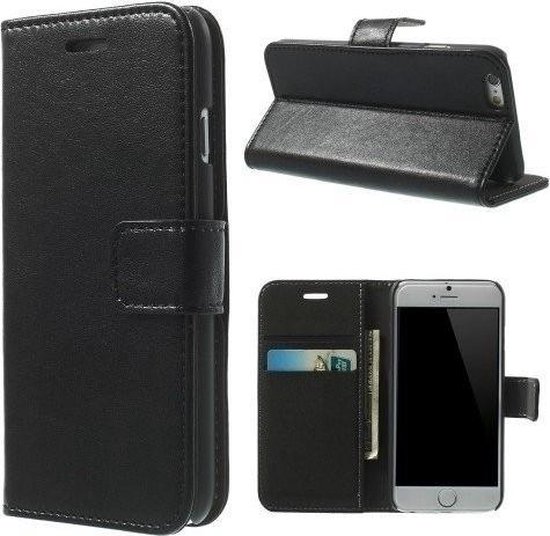 Wallet book case hoesje voor Apple ipod Touch 6 -Zwart | bol.com