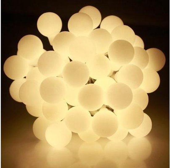 Feestverlichting - 50 LED's - 15m - Wit
