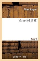 Sciences Sociales- Varia Tome 15