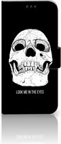 Geschikt voor Samsung Galaxy A5 2017 Bookcase Hoesje Skull Eyes