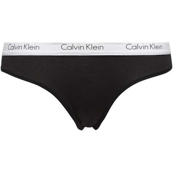 Calvin Klein Cheekini Slip CK One Cotton Zwart | bol.com